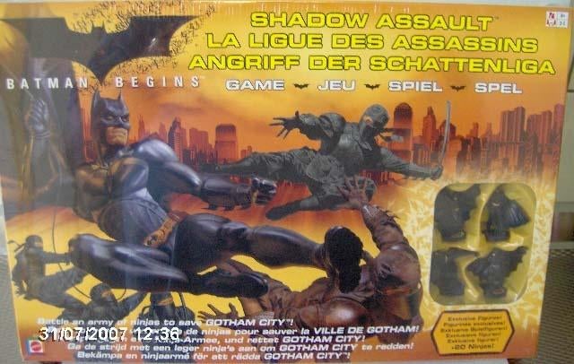 Mattel Batman Begins bordspel geseald in doos film tv, Ophalen of Verzenden, Nieuw, Film, Gebruiksvoorwerp