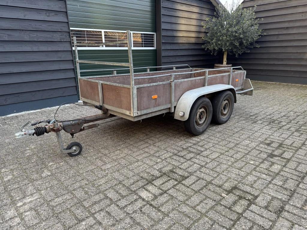 SOLIDE C2000MR 2000kg aanhanger 300 x 130 cm (bj 1987), Gebruikt