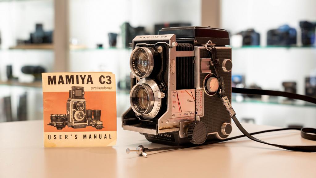 Mamiya C3 + sekor 105mm F3.5 (Foto-Groep Doorn), Niet ingevuld, Niet ingevuld, Overige soorten, Ophalen of Verzenden