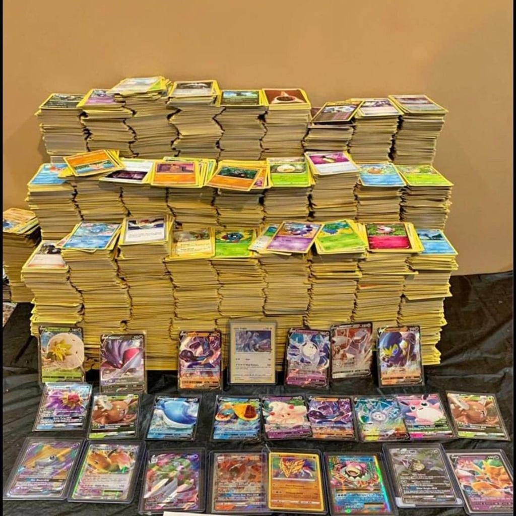 Oude Pokémon collecties gezocht, Ophalen of Verzenden, Gebruikt, Meerdere kaarten, Foil
