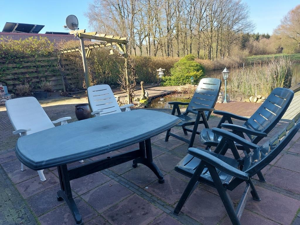 Tuinset, Ophalen, Gebruikt, Kunststof