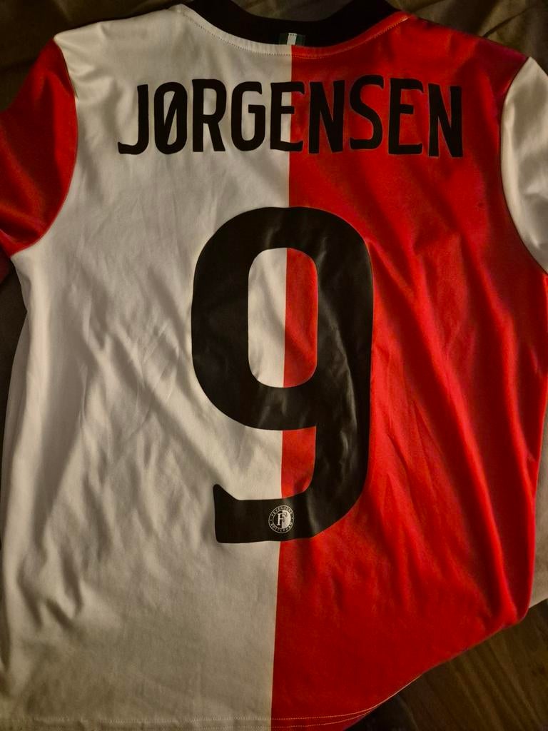 Feyenoord Shirt Jørgensen #9 - kindermaat M, Ophalen of Verzenden