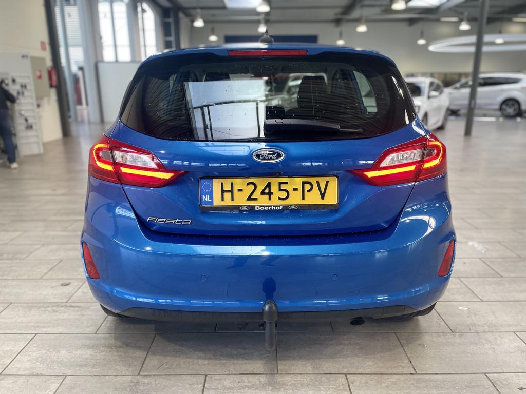 Ford Fiesta EcoBoost Titanium | AUTOMAAT | Trekhaak | Winter, 12 maanden, Euro 6, Blauw, 620 kg