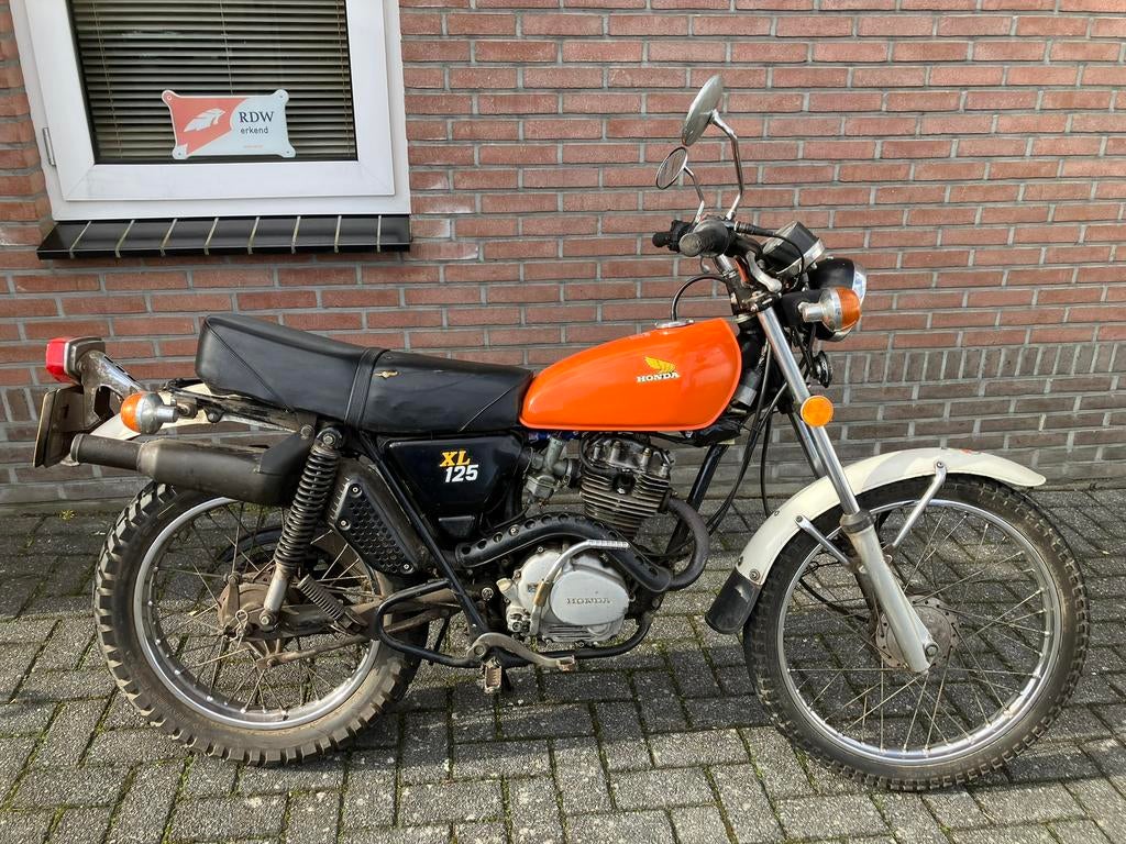 HONDA XL 125 (vroeg model)