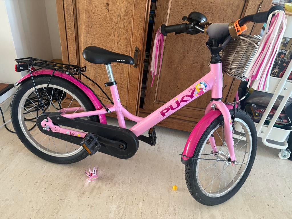Puky Youke fiets / 16 inch/ zeer goede staat, Fietsen en Brommers, Fietsen | Meisjes, Ophalen, Zo goed als nieuw, 16 inch