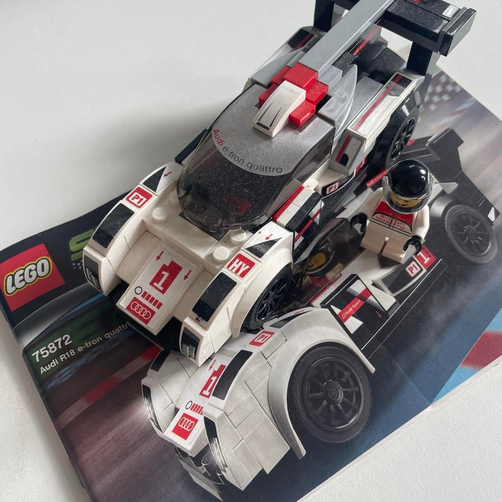 LEGO Speed Champions Audi R18 e-tron quattro (75872), Kinderen en Baby's, Speelgoed | Duplo en Lego, Verzenden, Zo goed als nieuw
