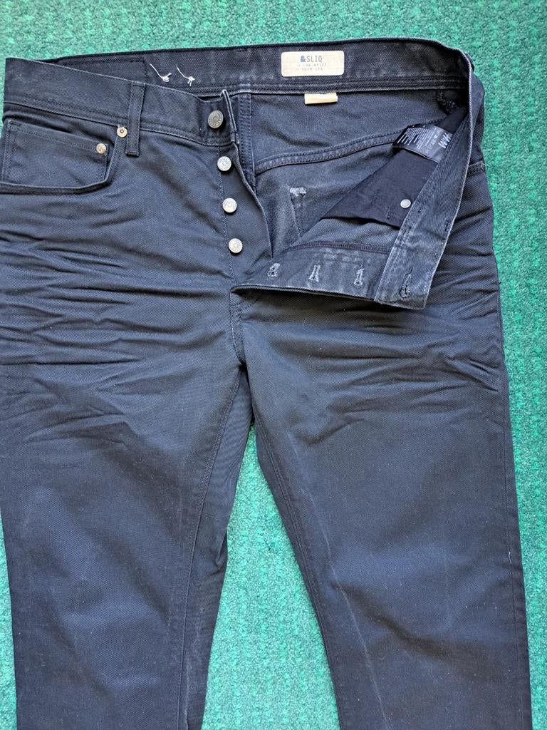 Goed als nieuwe  spijkerbroek H&M maat W32 L32, Ophalen of Verzenden, Zo goed als nieuw, Blauw