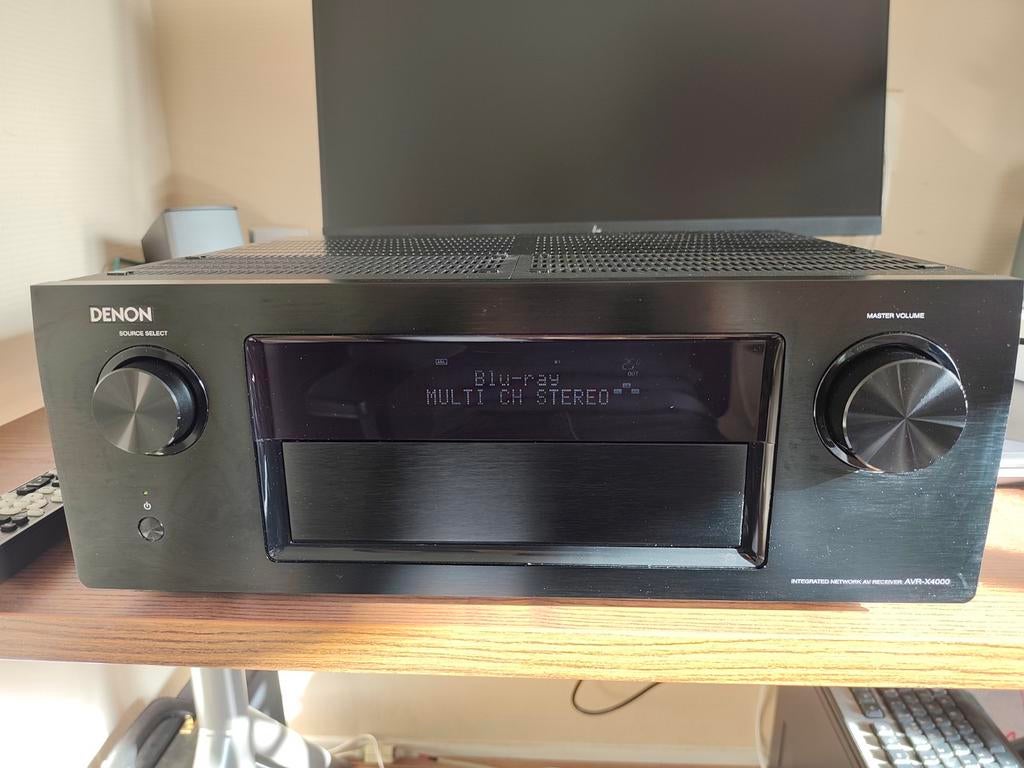 Denon AVR-X4000 receiver, Ophalen, 120 watt of meer, Denon