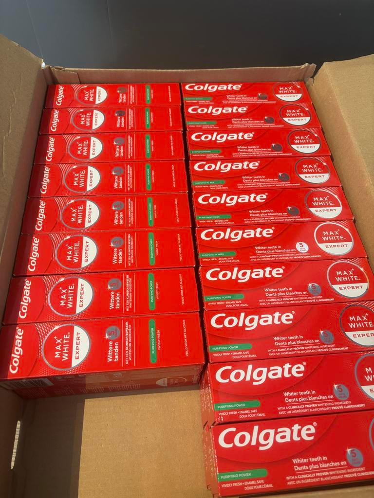 Colgate Max White Expert Purifying Power tandpasta, Sieraden, Tassen en Uiterlijk, Uiterlijk | Mondverzorging, Ophalen of Verzenden