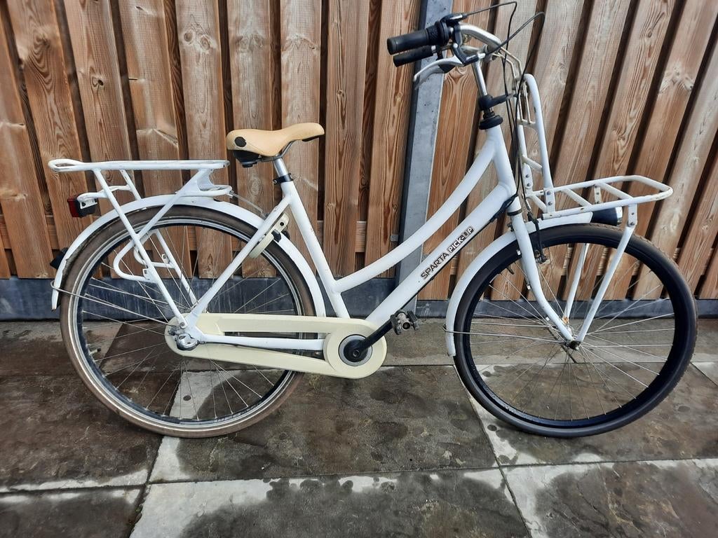 Sparta Pick-Up transportfiets 28 inch 53 cm handremmen 3 ver, Ophalen, Sparta pickup, Versnellingen, 53 tot 56 cm