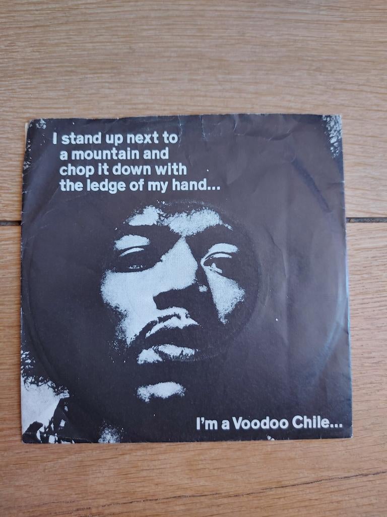 Vinyl singel the jimi hendrix experience voodoo chile, Ophalen of Verzenden, Gebruikt, Overige formaten