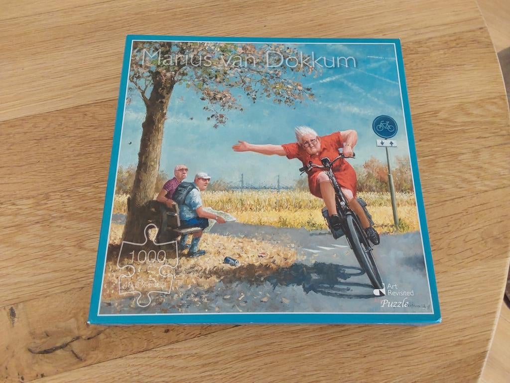 Te koop: Marius van Dokkum legpuzzel, 1000 stukjes, Ophalen of Verzenden, 500 t/m 1500 stukjes, Zo goed als nieuw