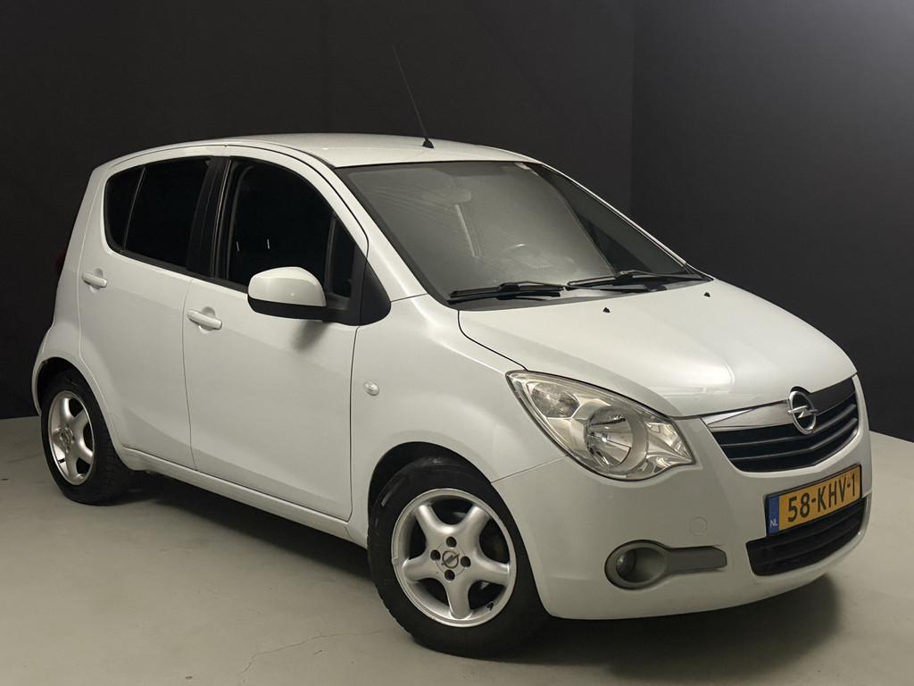 Opel Agila 1.2 Edition *AC*Zuinig*Goedkoop* (bj 2009), Voorwielaandrijving, 86 pk, 4 cilinders, 965 kg