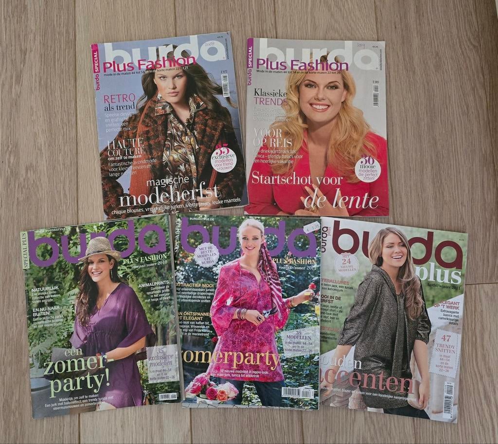 BURDA SPECIAL PLUS SIZE, Ophalen of Verzenden, Zo goed als nieuw, Damesbladen