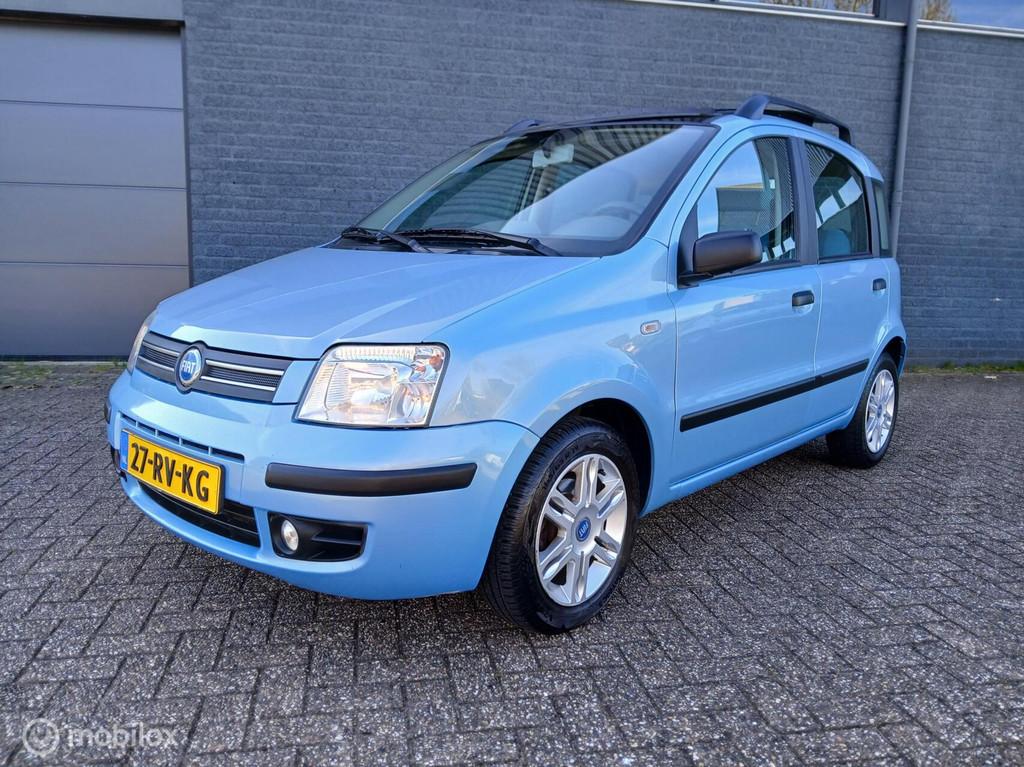 Fiat Panda 1.2 Panoramadak/Airco/Apk 12-'26, Auto's, Fiat, Voorwielaandrijving, Gebruikt, Origineel Nederlands, Handgeschakeld