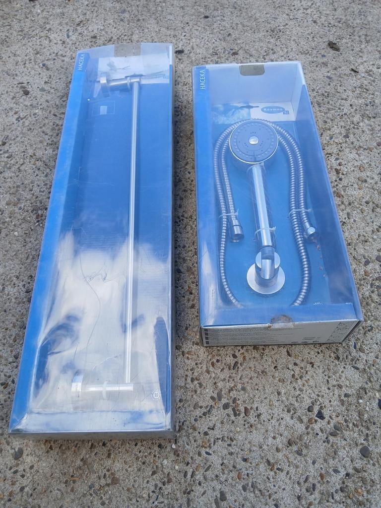 Douche wandhouderset en handdoekhouder, Doe-het-zelf en Verbouw, Ophalen of Verzenden