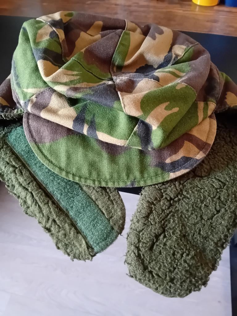 Camoeflage landmacht pet, Ophalen, Onbekend, Pet, 58 of 59 cm (L, 7¼ of ⅜ inch)