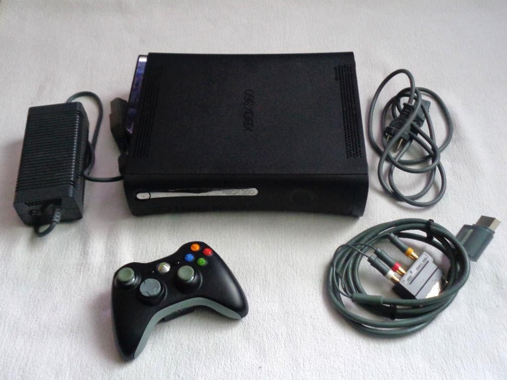 Xbox 360 Elite met spellen, Spelcomputers en Games, Spelcomputers | Xbox 360, Ophalen, 360 Elite of Super Elite, Met 1 controller