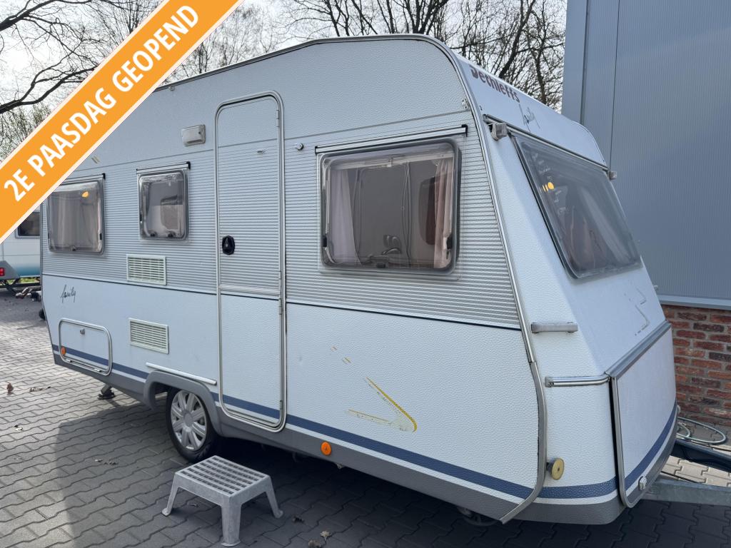 Dethleffs family 430 t / inruil koopje / voortent / luifel, Caravans en Kamperen, Caravans, Bedrijf, 750 - 1000 kg, Schokbreker