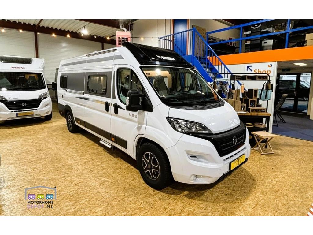Mobilvetta Admiral K6.5 Design | 2024 | 35000 KM | El Hefbed, Caravans en Kamperen, Campers, Buscamper of Camperbus, Ringverwarming