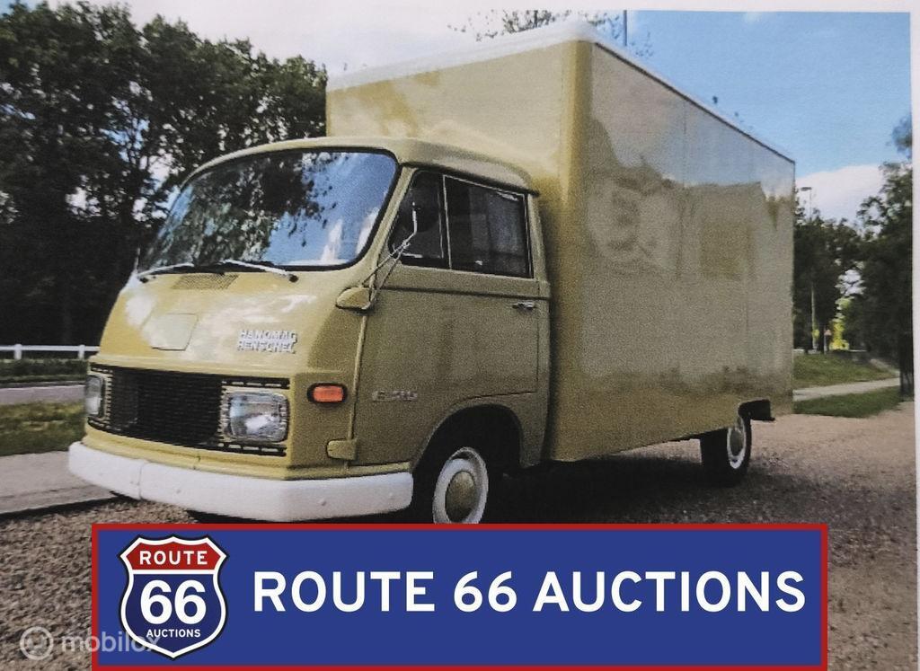 Hanomag-Henschel F25/F35 | 1969 | Route 66 Auctions, Auto's, Oldtimers, Overige merken, Overige carrosserieën, Zwart, Bedrijf