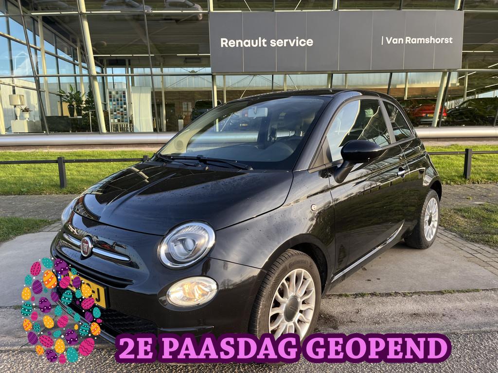 Fiat 500 1.0 TwinAir Pop / Airco / Elek. Ramen / LMV / 2e Pa, 12 maanden, Stof, Gebruikt, Zwart