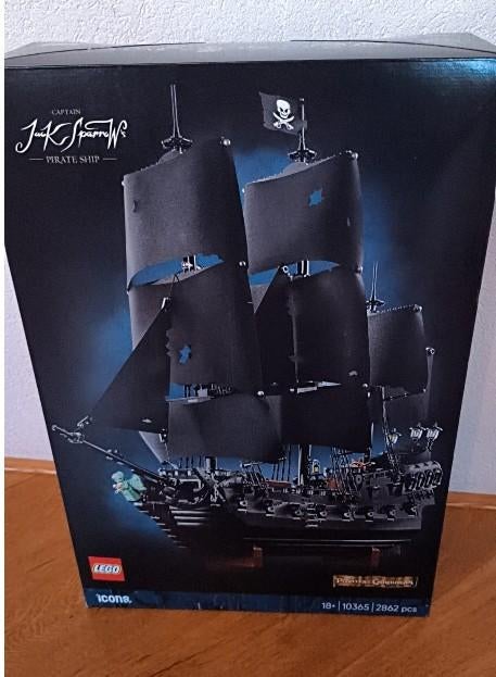 NIEUW: LEGO ICONS Het piratenschip van Jack Sparrow (10365), Lego, Nieuw, Ophalen of Verzenden, Icons