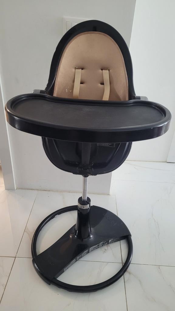 Bloom Kinderstoel Zwart/Goud met Gordels - Bergen Op Zoom, Kinderen en Baby's, Kinderstoelen, Ophalen, Gebruikt, Overige typen