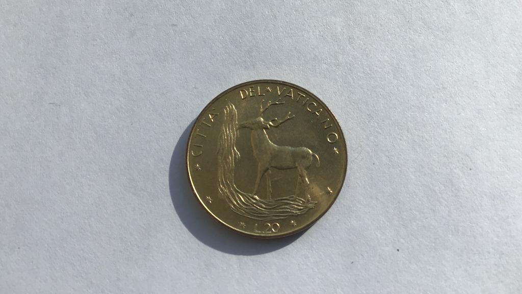 Vaticaan 20 lire 1971., Ophalen of Verzenden