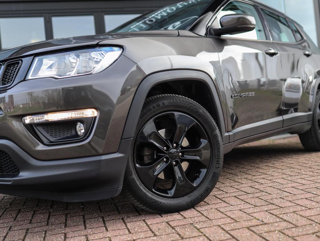 Jeep Compass 1.4 MultiAir Night Eagle | Camera | Leder | Cru, Voorwielaandrijving, 450 kg, Gebruikt, Euro 6