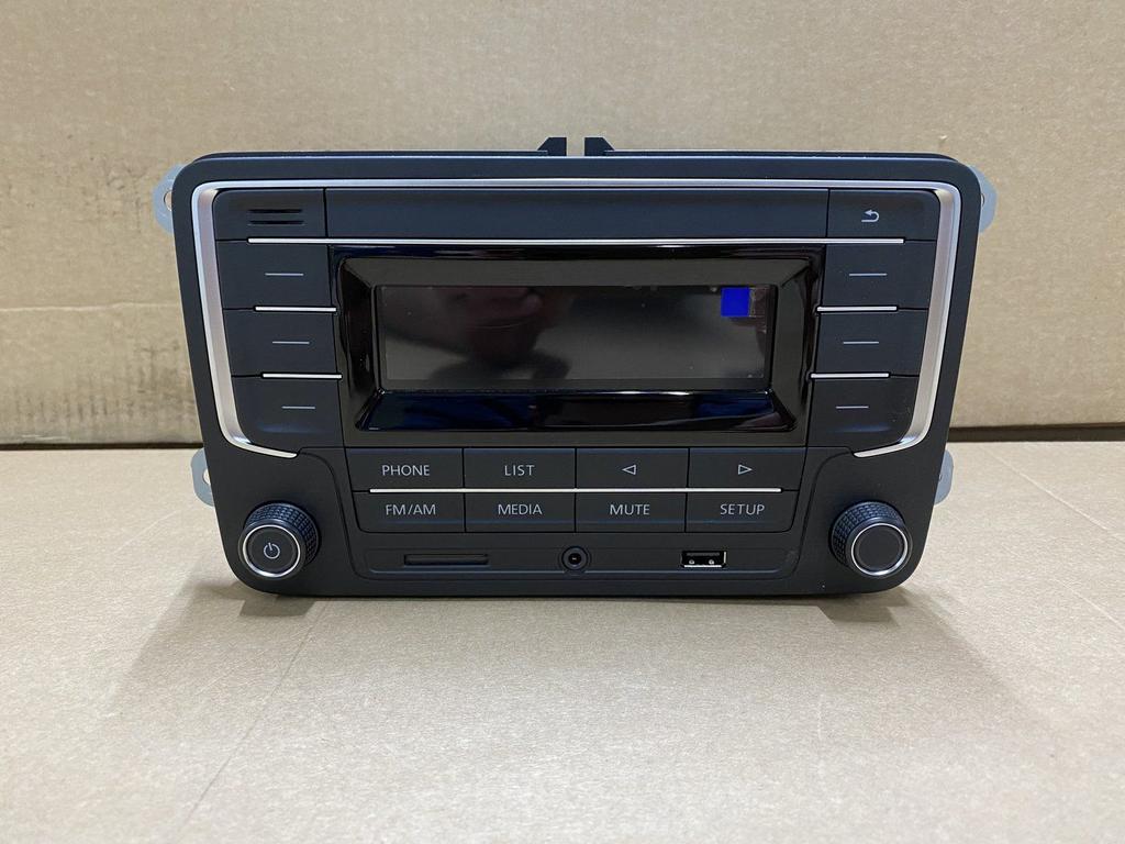 Originele Auto radio Volkswagen MIB Global OEM Bluetooth 7F0, -, -, Ophalen of Verzenden, Zo goed als nieuw