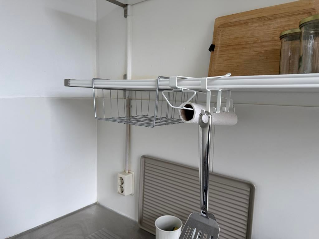 Ikea opklembaar multifunctioneel rek en handmand keuken, Ophalen of Verzenden, Zo goed als nieuw