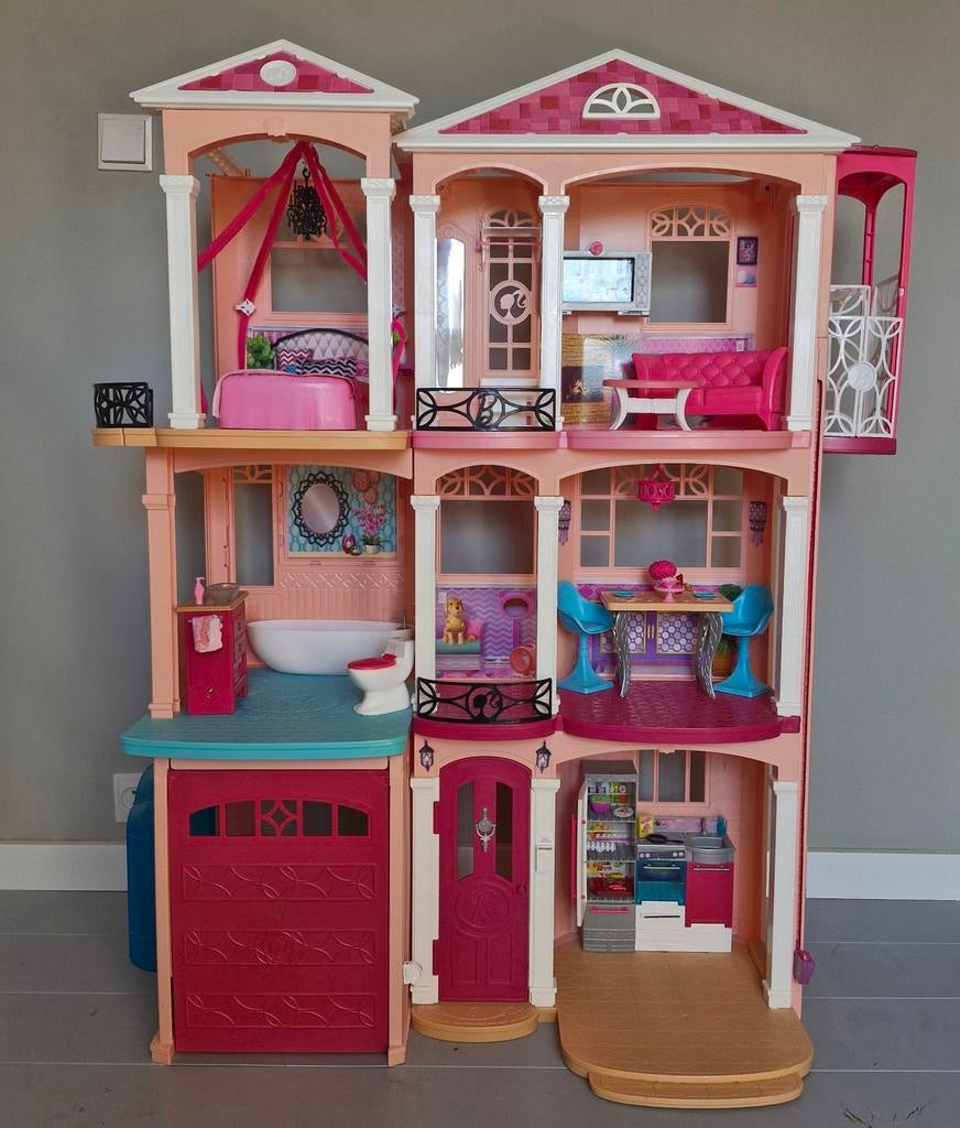 Barbiehuis (droomhuis), Ophalen, Gebruikt, Poppenhuis