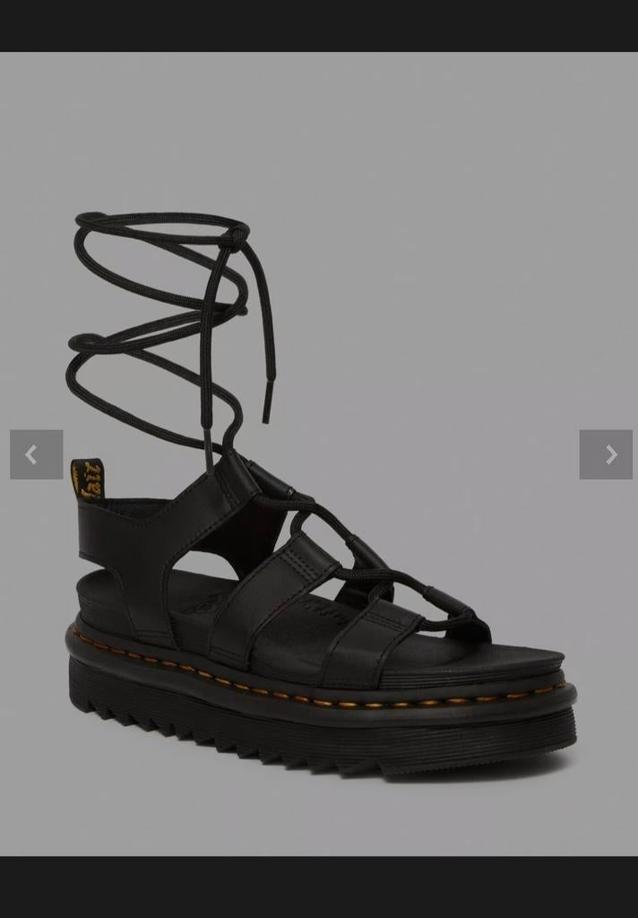 Dr. Martens Nartilla sandalen maat 42 zgan, Ophalen, Zwart, Sandalen of Muiltjes, Dr. Martens