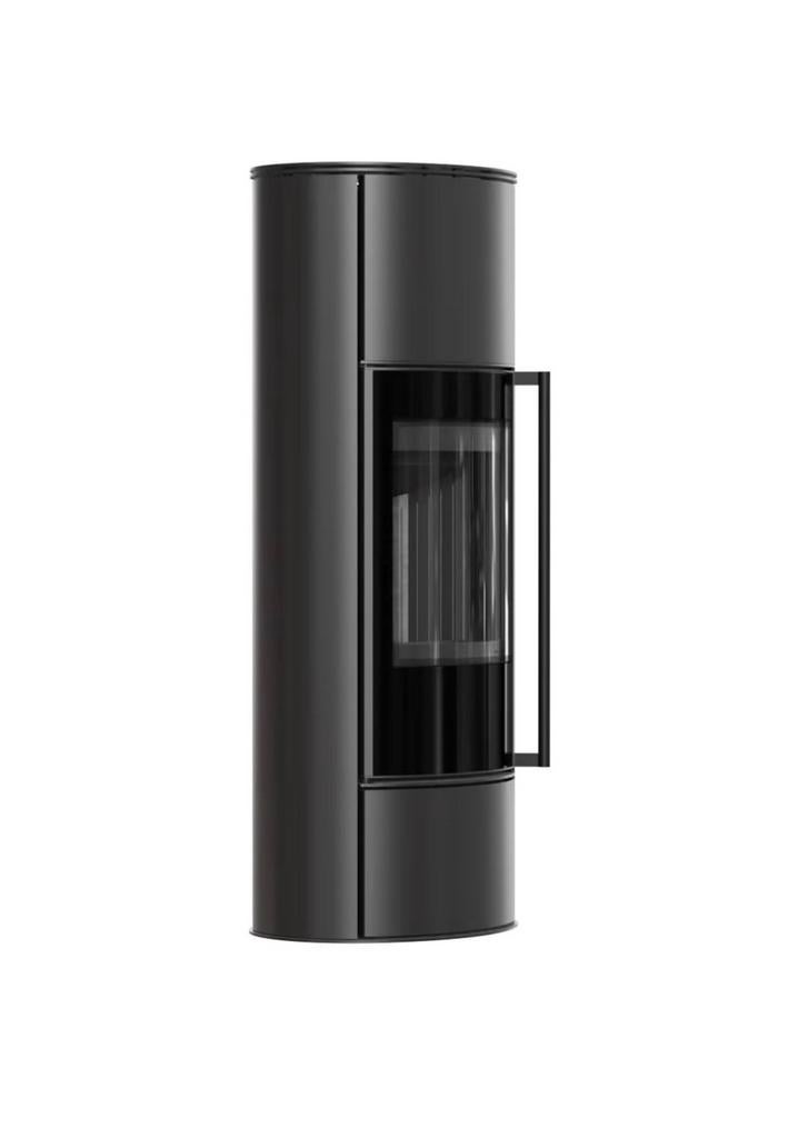 26019 Houtkachel NIEUW Erik/w/black, Huis en Inrichting, Kachels, Ophalen, Info@woonwarmer.nl, 4269ve, Vrijstaand