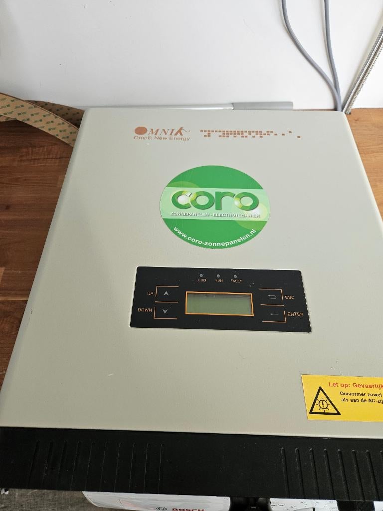 Omnik omvormer 3000w, Ophalen, Gebruikt, Overige typen