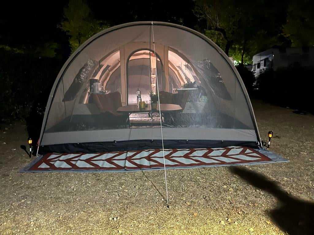 Basecamp ambato v deluxetunneltent, Ophalen, Gebruikt, Tot en met 4