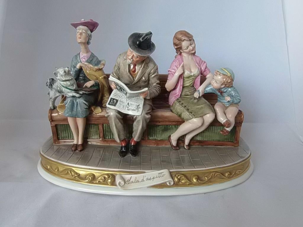 beeld capodimonte, Ophalen of Verzenden, Gebruikt, Mens