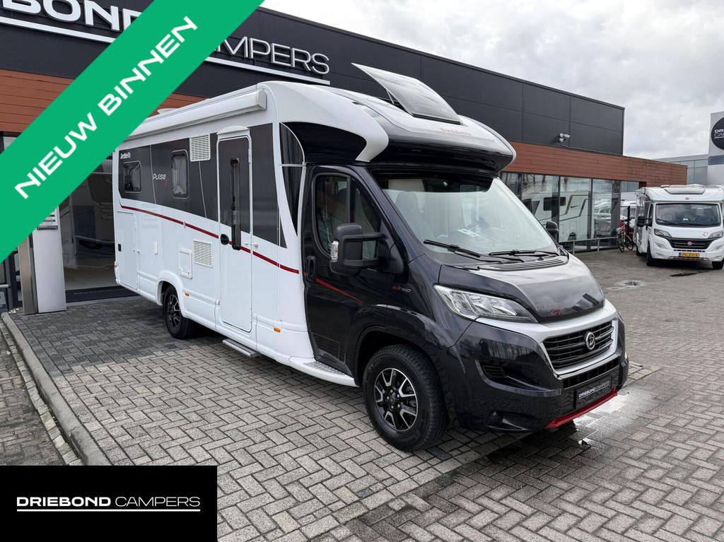 Dethleffs Pulse Classic GT T7051 EB Enkele Bedden 2X Airco, Airbags, 7 tot 8 meter, Bedrijf, Elektrische ramen