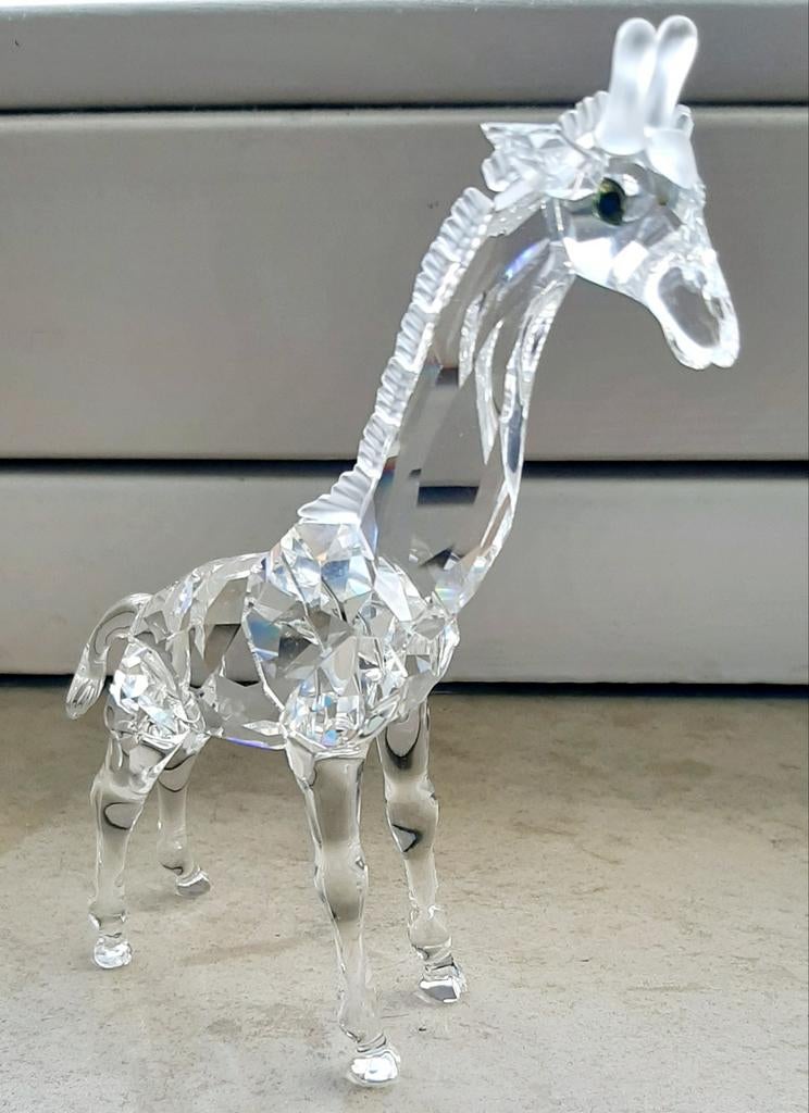 Swarovski baby giraffe, Ophalen of Verzenden, Zo goed als nieuw, Figuurtje