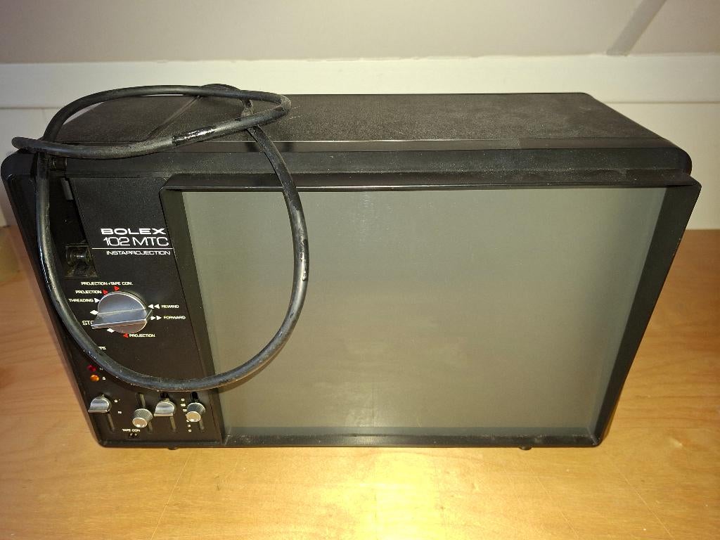 Bolex mtc102   filmprojector met ingebouwde scherm, Ophalen of Verzenden, Gebruikt, Overige technologieën, Bolex
