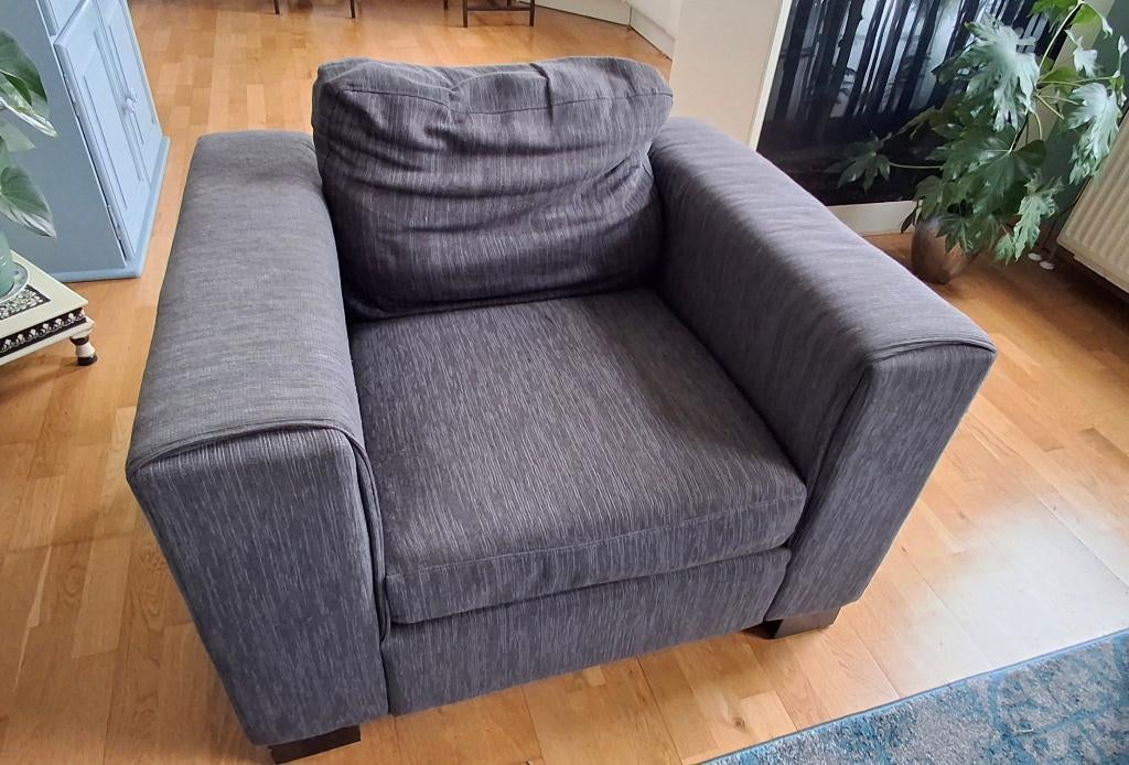 Fauteuils gratis af te halen, Huis en Inrichting, Fauteuils, Ophalen, Gebruikt, 75 tot 100 cm, Stof