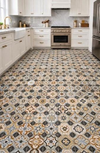 Vives worldparks central - Portugese tegels - vintage tegels, Verzenden, Nieuw, Meerpersoons, Binnen