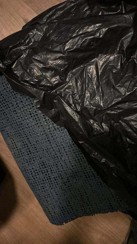 Blauw camping tapijt 300/ 250, Ophalen of Verzenden