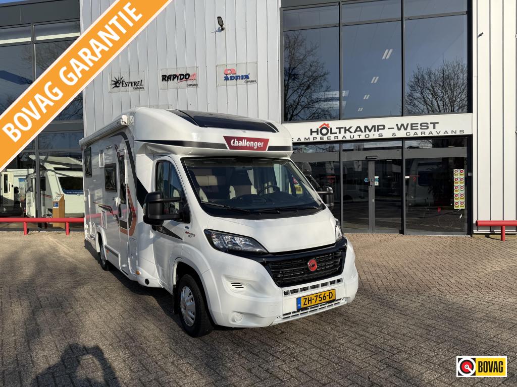 Challenger Mageo 287 GA Lage KMstand,Levelsysteem, Automaat, Chemisch toilet, Standaard zit, Ringverwarming