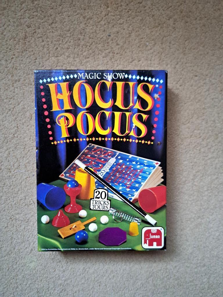 kinder goochelset Hocus Pocus, compleet,  ZGAN vanaf 8jr, Kinderen en Baby's, Speelgoed | Educatief en Creatief, Ophalen of Verzenden