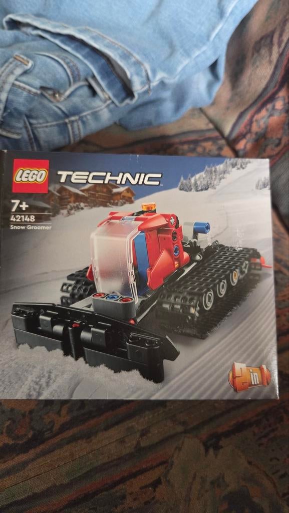 LEGO Technic 42148, Snow Groomer (sneeuwschuiver), Gebruikt, Lego, Compleet, Ophalen of Verzenden