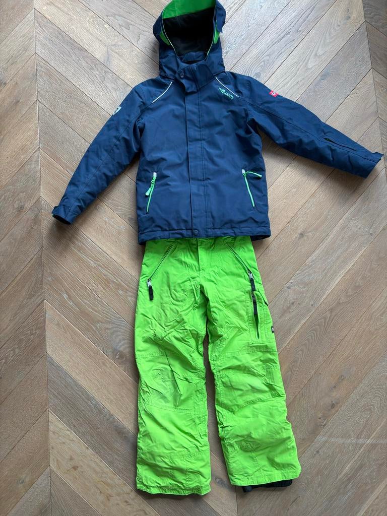 Skipak jongen maat 140 - Protest broek, Trollkids jas, Ophalen of Verzenden, Gebruikt, Jongen, Setje