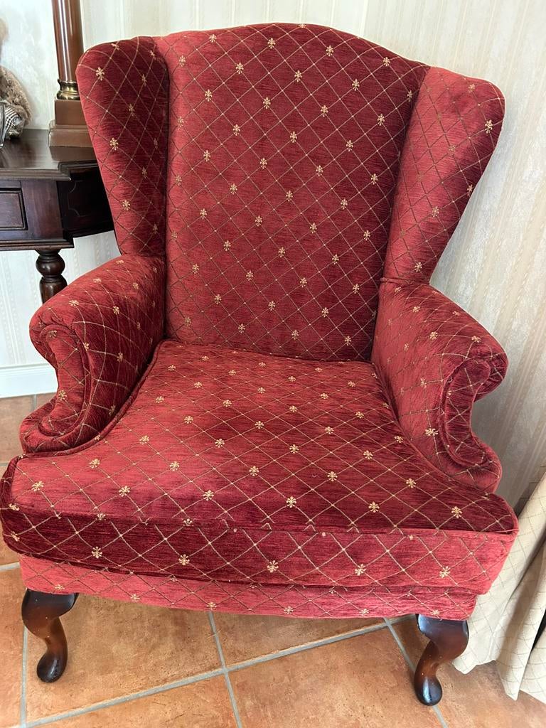 Nieuw gestoffeerde oorfauteuil‼️, Ophalen, 75 tot 100 cm, Zo goed als nieuw, 75 tot 100 cm