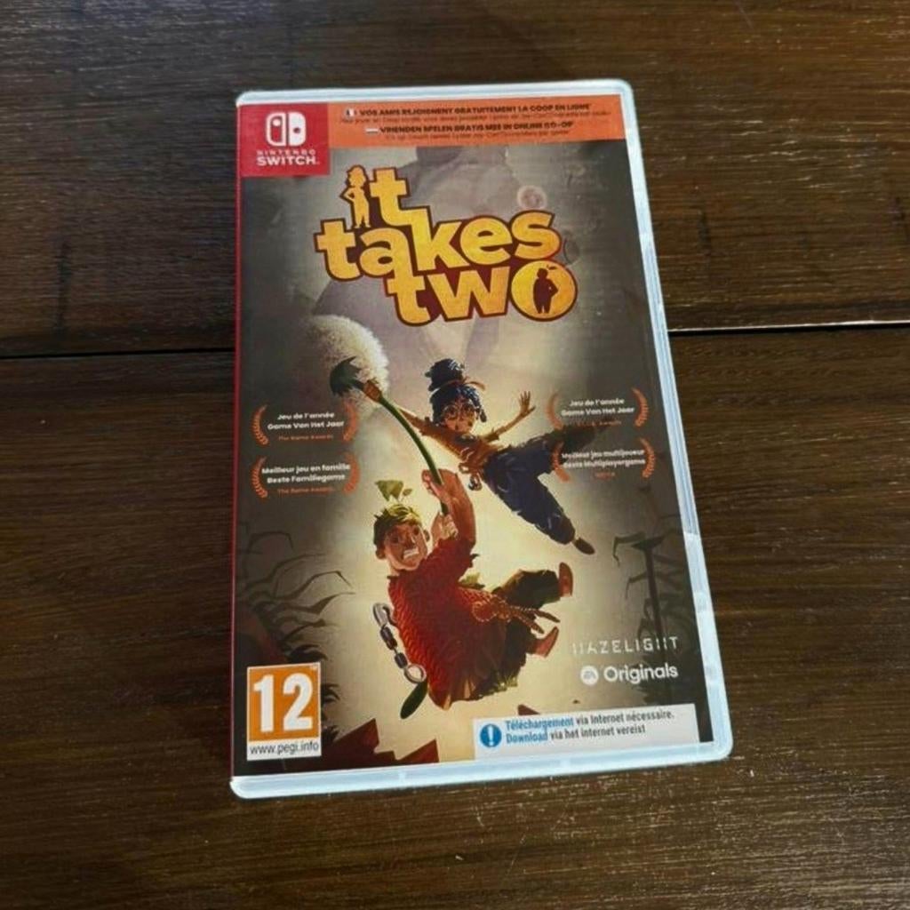 It Takes Two Nintendo Switch, Avontuur en Actie, 2 spelers, Ophalen of Verzenden, Zo goed als nieuw